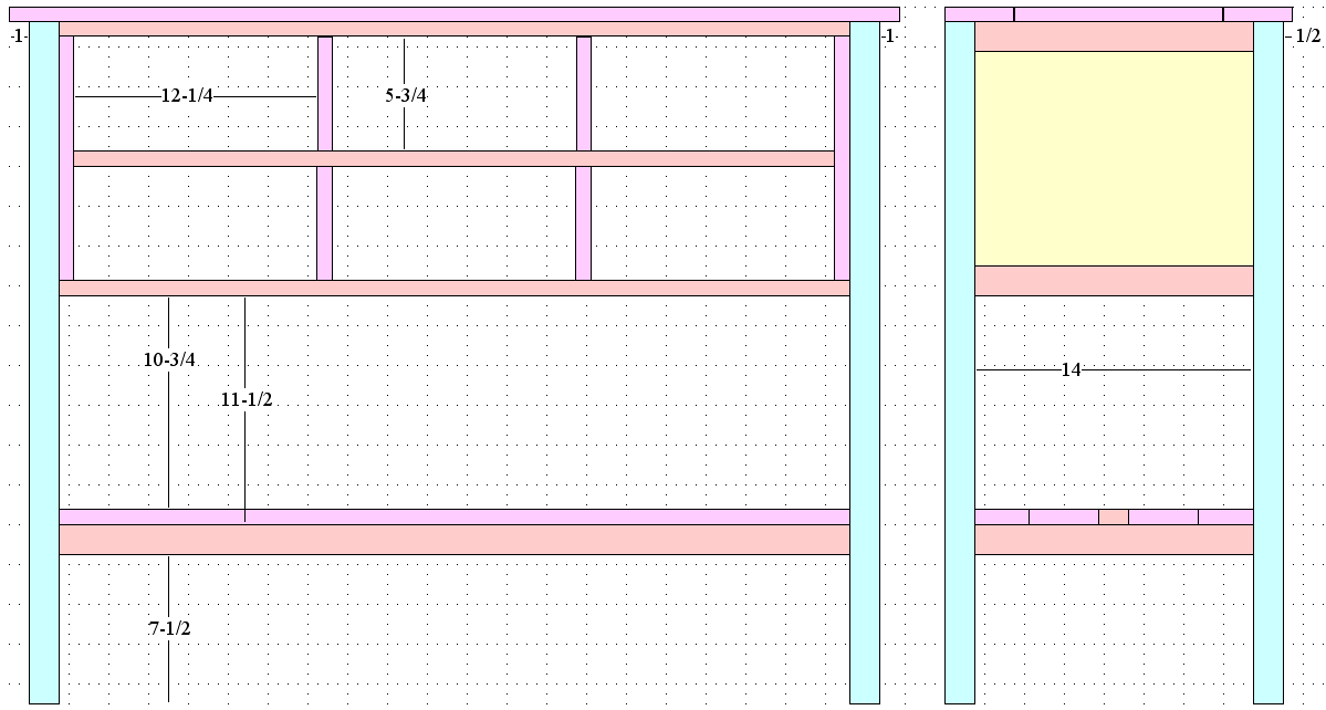 baby changing table plans